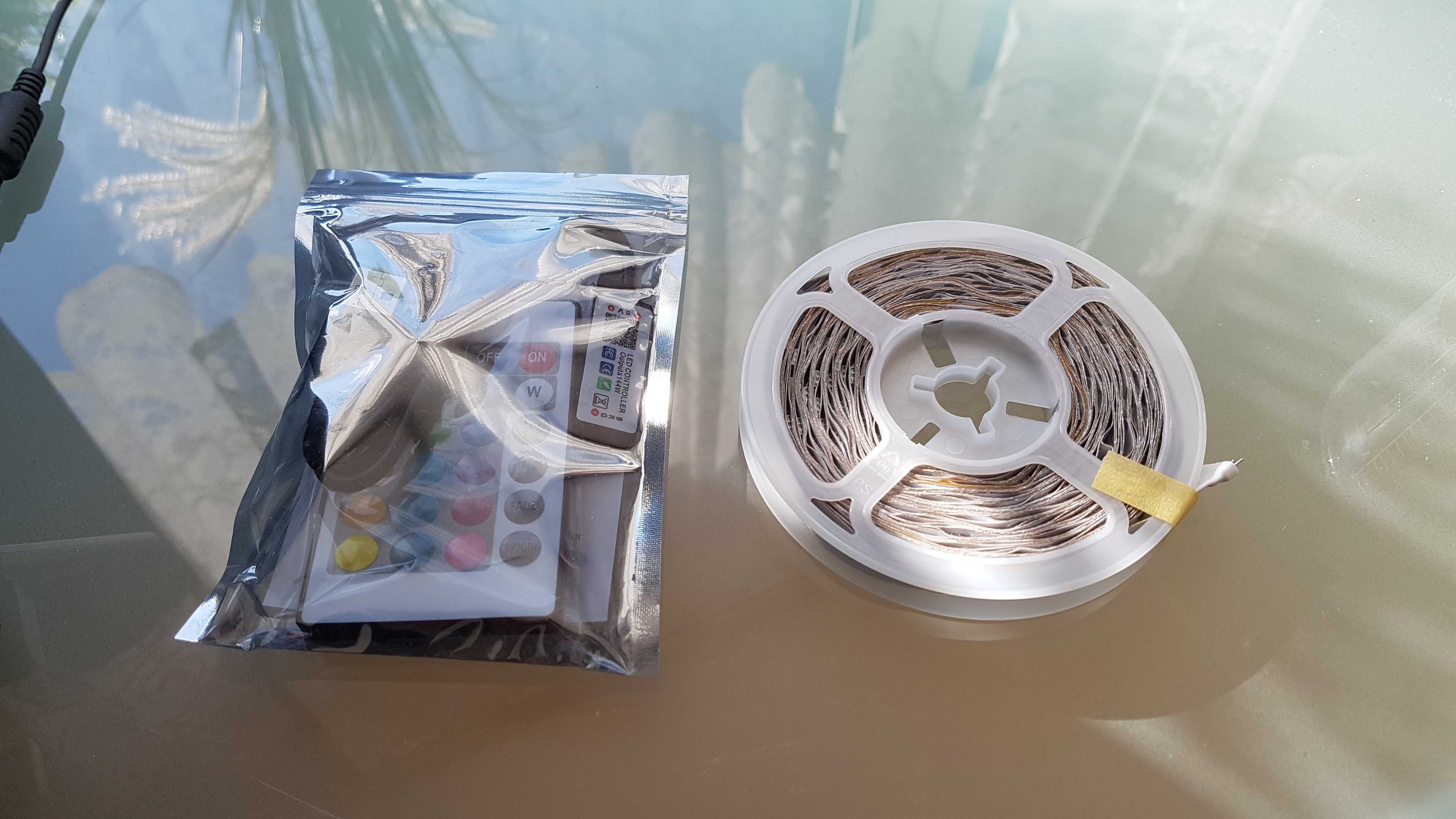 Taśma LED 5V, pilot, bluetooth - 10 mb - nowa