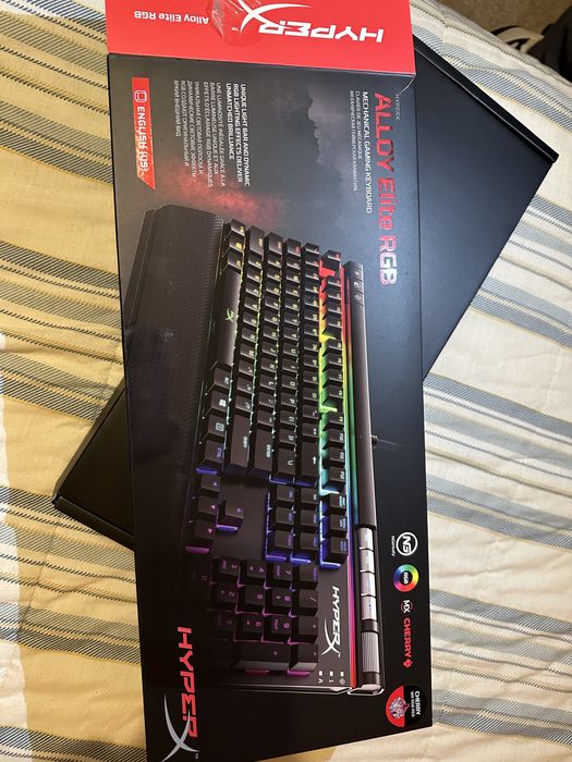 Teclado HyperX Alloy Elite RGB - Cherry MX Rgb Red