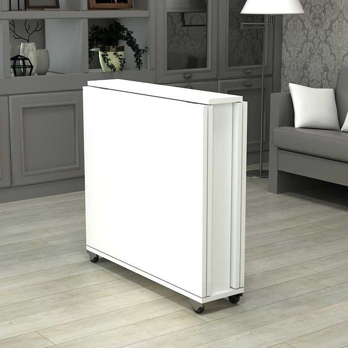 Стіл-книжка Родинний розкладний 80х73х18-274 см з хромованими опорами