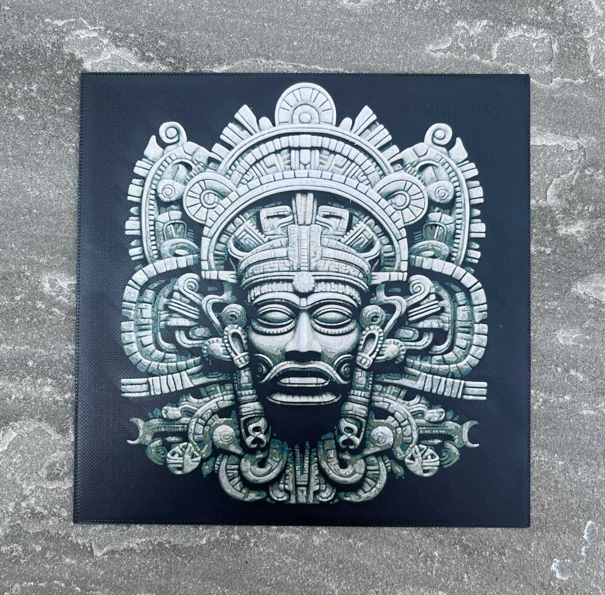 Quadros personalizados com relevo