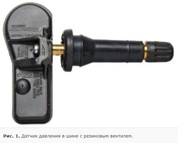 Вентиль-нипель датчика давления шин TPMS. Сосок под дачтик