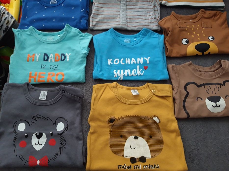 Paka Zestaw body 86 92 cool club robik pepco