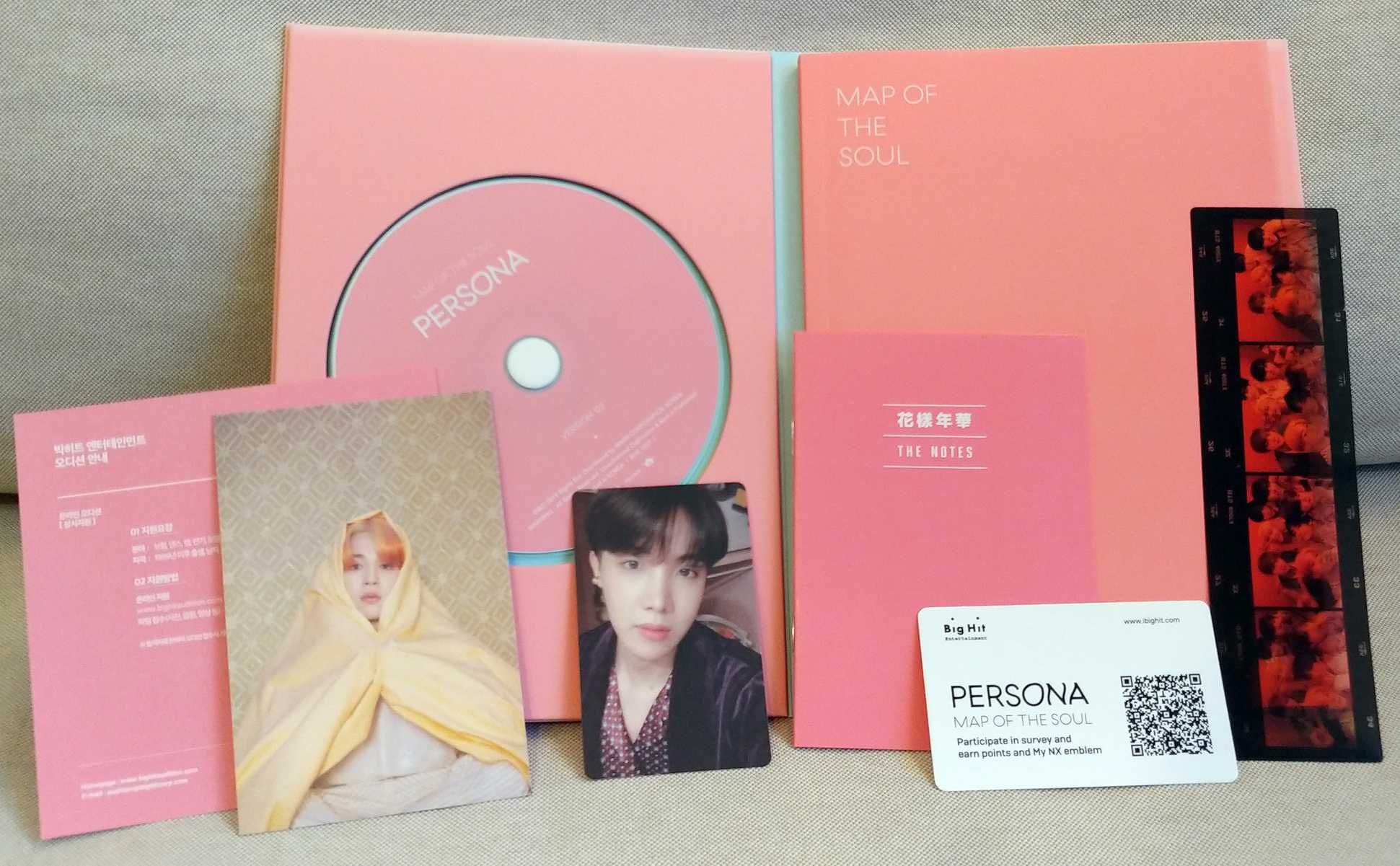 Album BTS Map Of The Soul: Persona v.02, CD + wszystkie dodatki