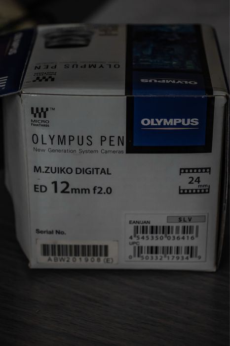 Obiektyw OLYMPUS M.ZUIKO 12mm f2.0