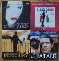 Cd DVD Femme fatale, Wyznania gejszy, Dlaczego nie! Indochiny