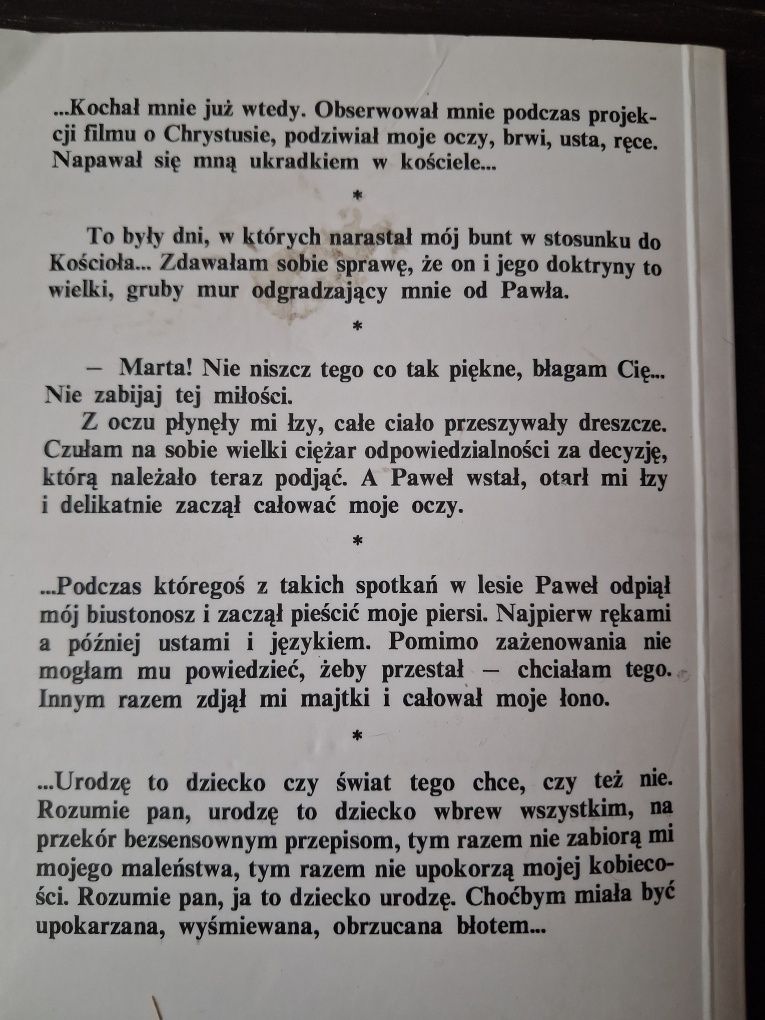 Marta Koch ,,Byłam z księdzem,, historia prawdziwa