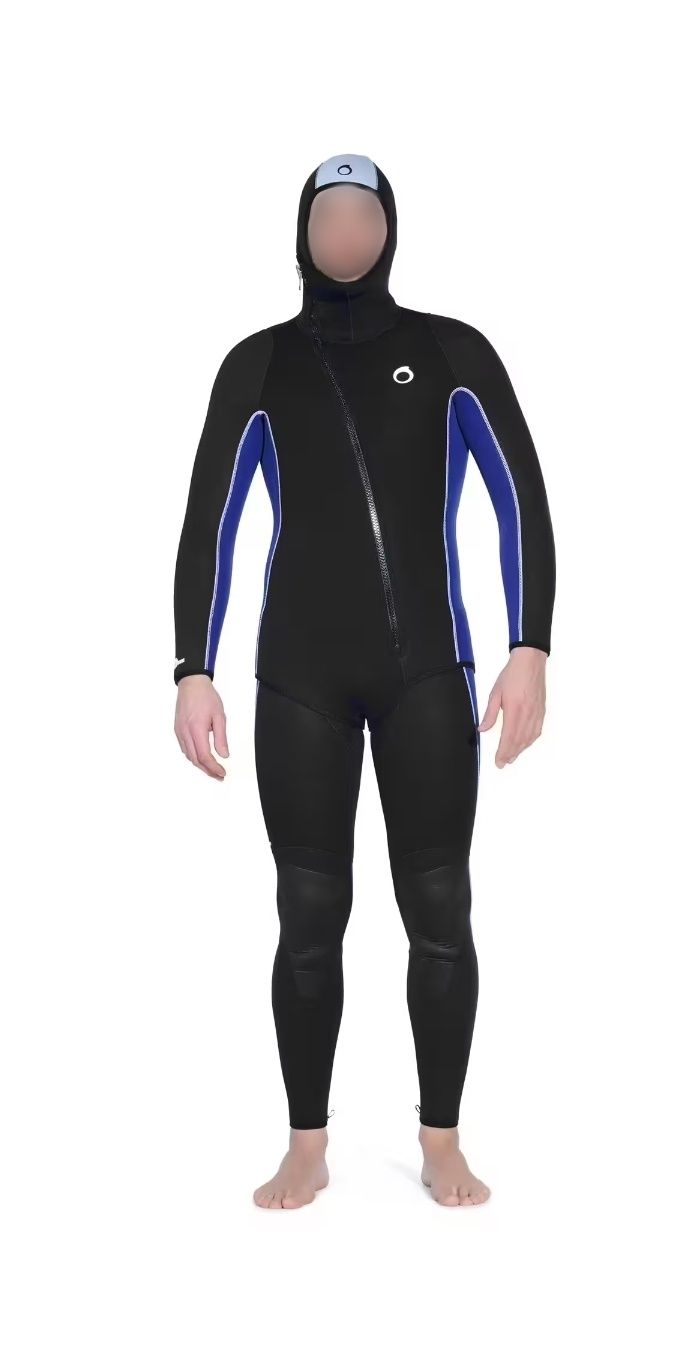 Skafander nurkowy dwuczęściowy SCD z neoprenu 5,5 mm męski rozmiar L