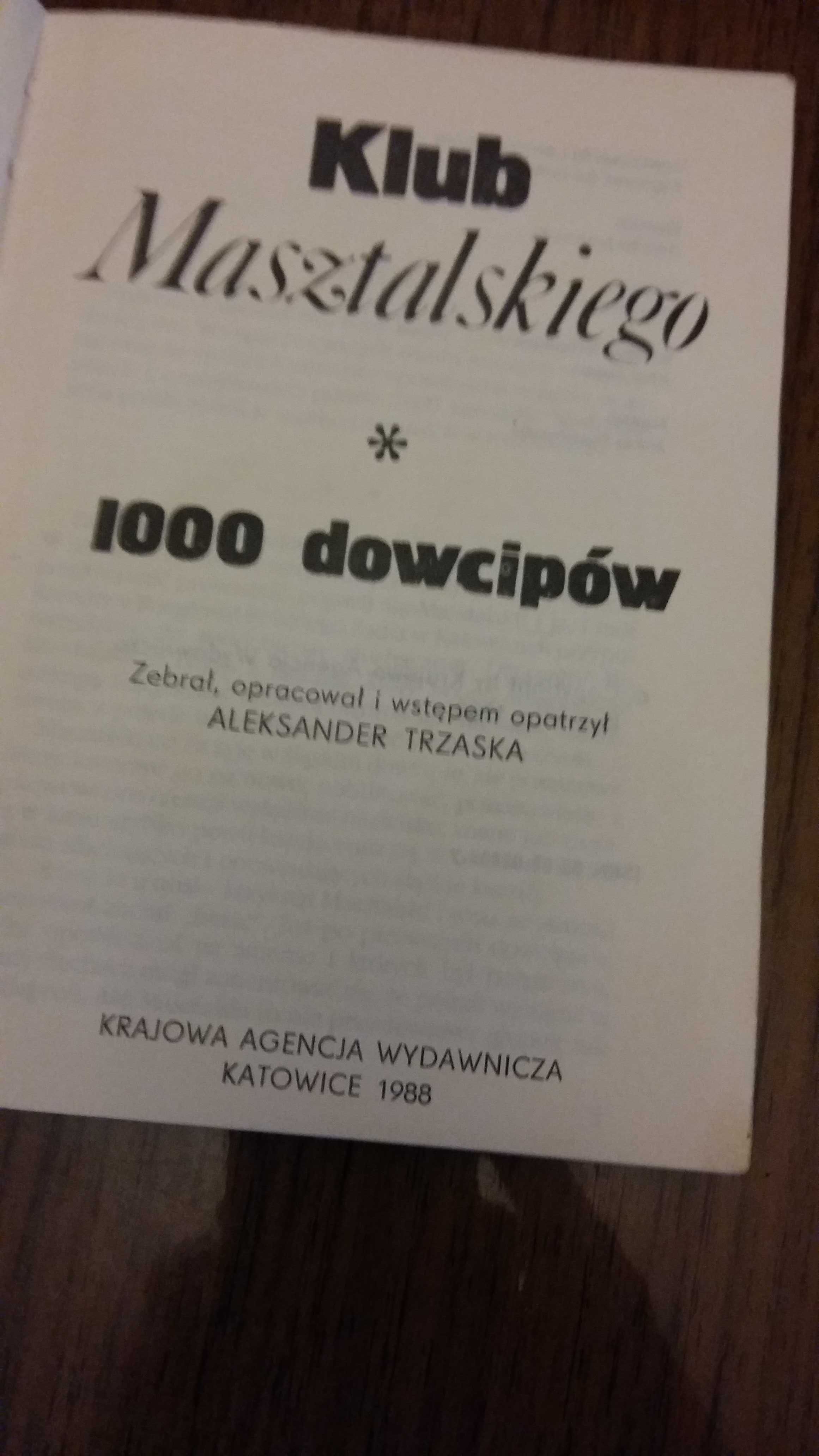 Klub Masztalskiego - dowcipy