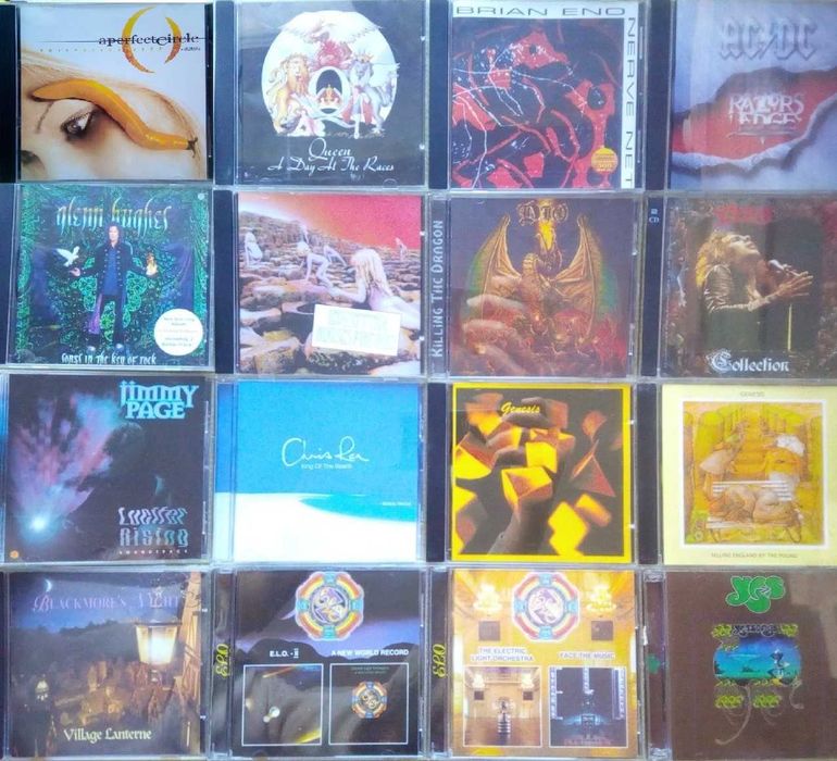 CD 80е-90е разных стилей направлений редкие музыкальные компакт диски