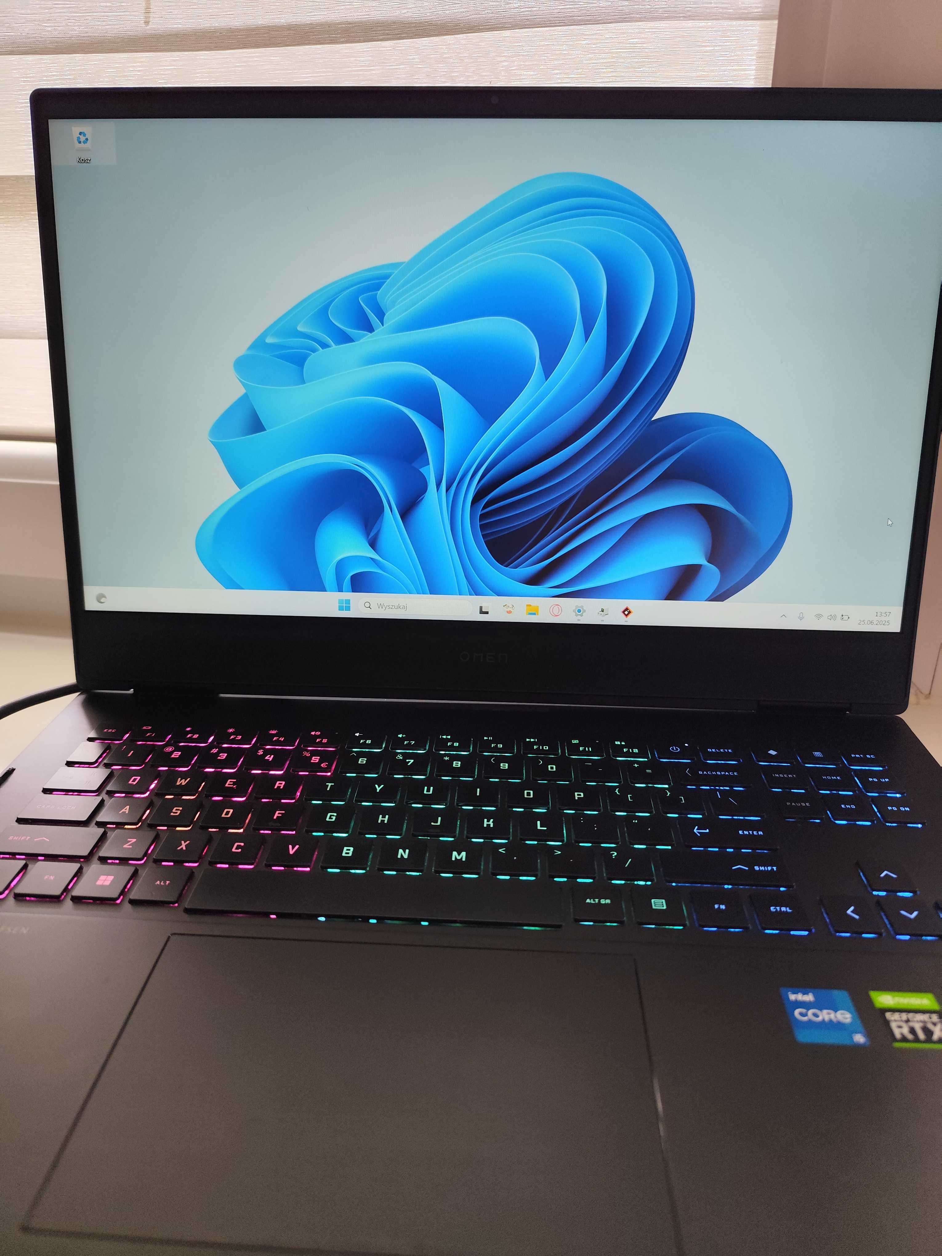 Laptop Gamingowy HP Omen Nvidia GeForce 3050 Ti,i5 12th, 16GB RAM DDR5