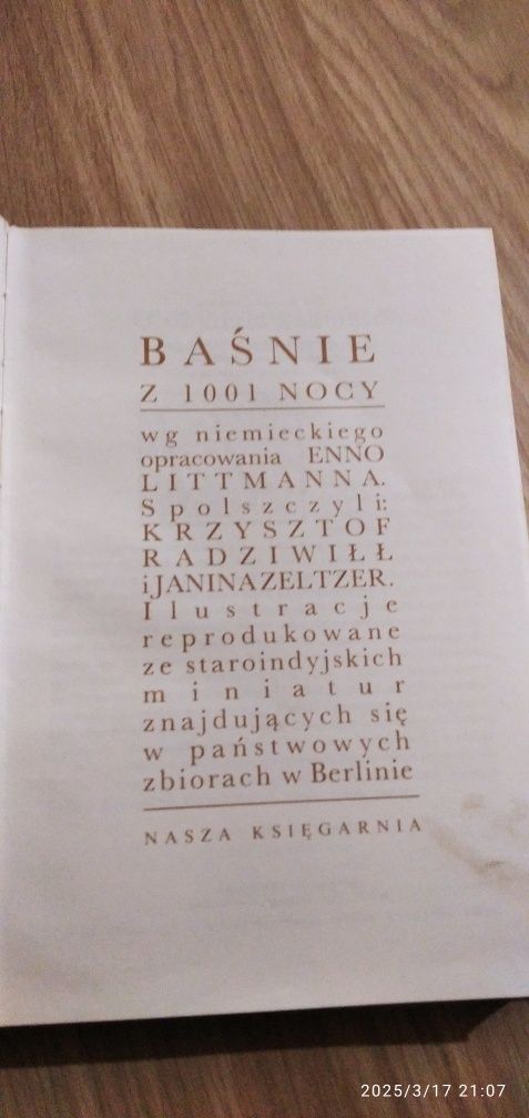Baśnie z 1001 nocy