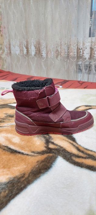 Зимние запожки Clarks для девочки  32р 19,5см