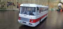 Ikarus 556. Model kultowe autobusy PRL.  Skala 1:72.Nowy w blistrze.