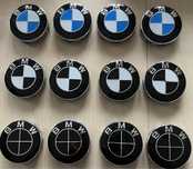 Dekielki do kół 4 sztuki BMW 68mm (kapsle, znaczki, Alu, dekle, felgi)