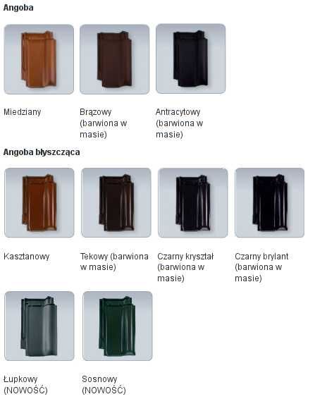 dachówka ceramiczna Monier BRAAS Rubin 13V Ostrów Krotoszyn Milicz HDS