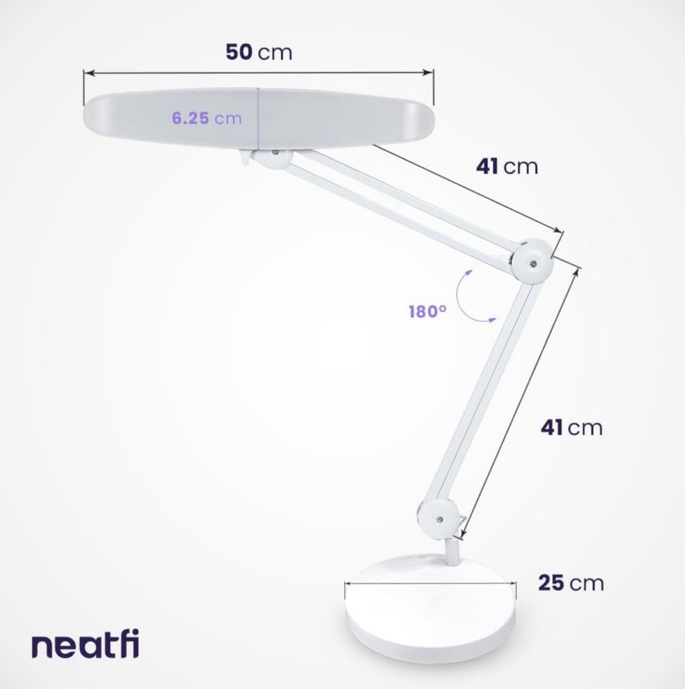 Neatfi Lampa stołowa LED XL 2,200 lumenów, 24 W