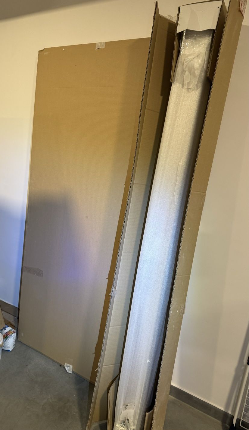 NOWE drzwi lewe wewnętrzne antracyt Asilo Moderno 4 z ościeżnicą