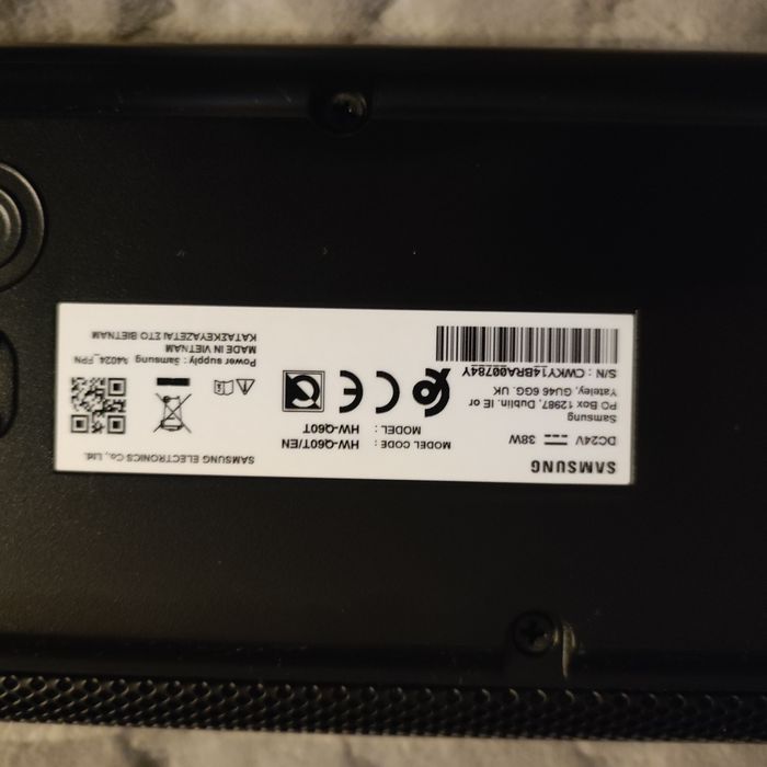 Saundbar Samsung Q60T