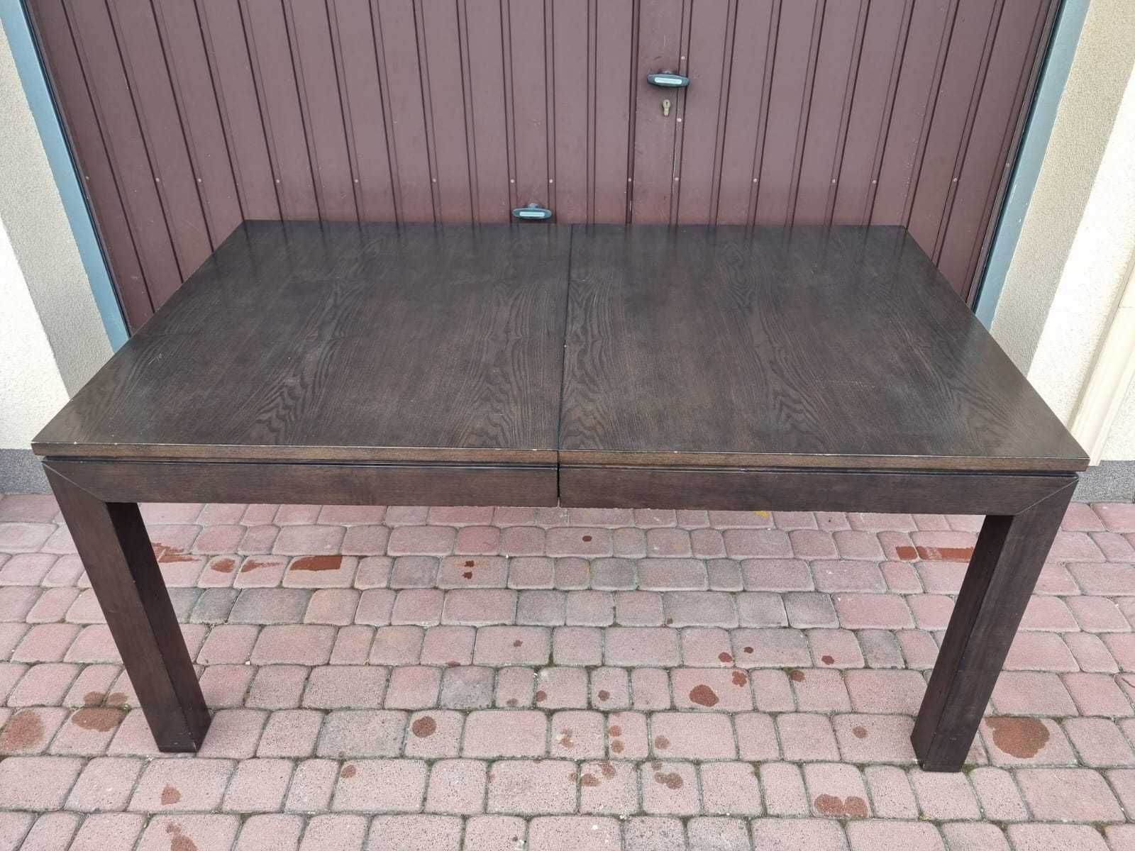 Stół rozkładany venge do salonu kuchni  95x160 95x200