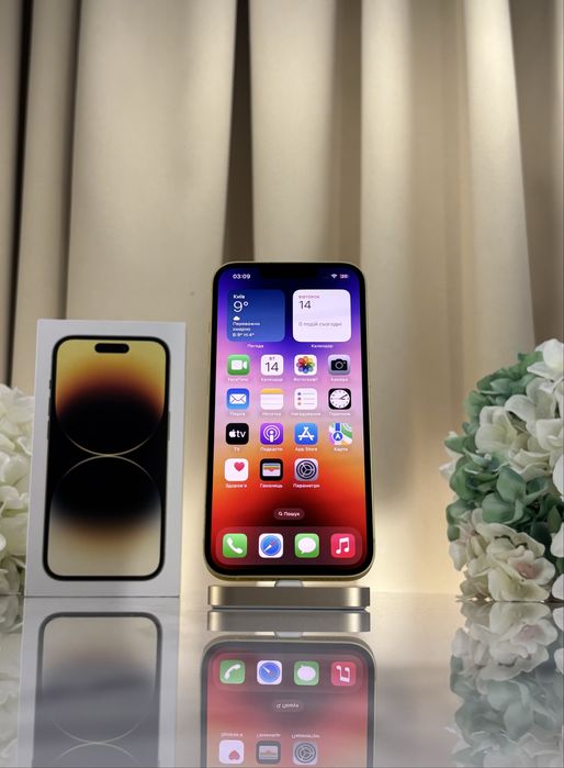 Опис!! iPhone 14 Yellow 128GB 91%АКБ Уцінка!! (Магазин Гарантія)