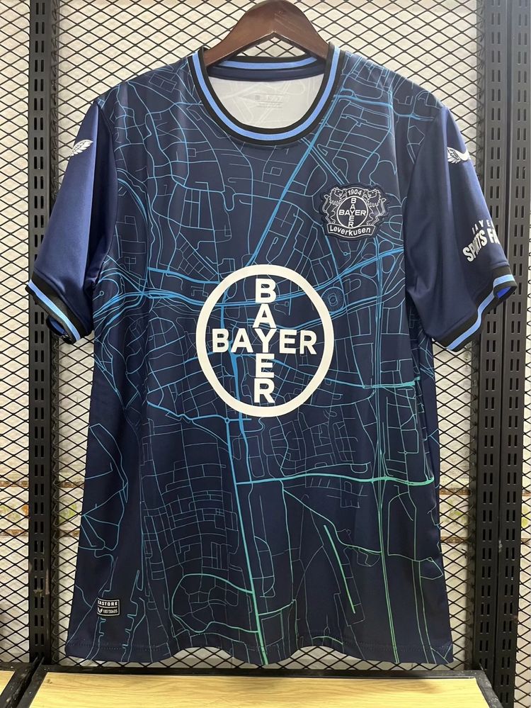 T shirt bayern leverkursen nova com etiqueta 24/25