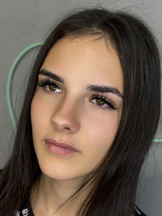 Нащивание ресниц / нарощення вій