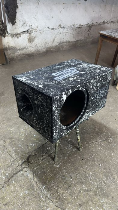 Короб под 12-ку с мдф 69 литров