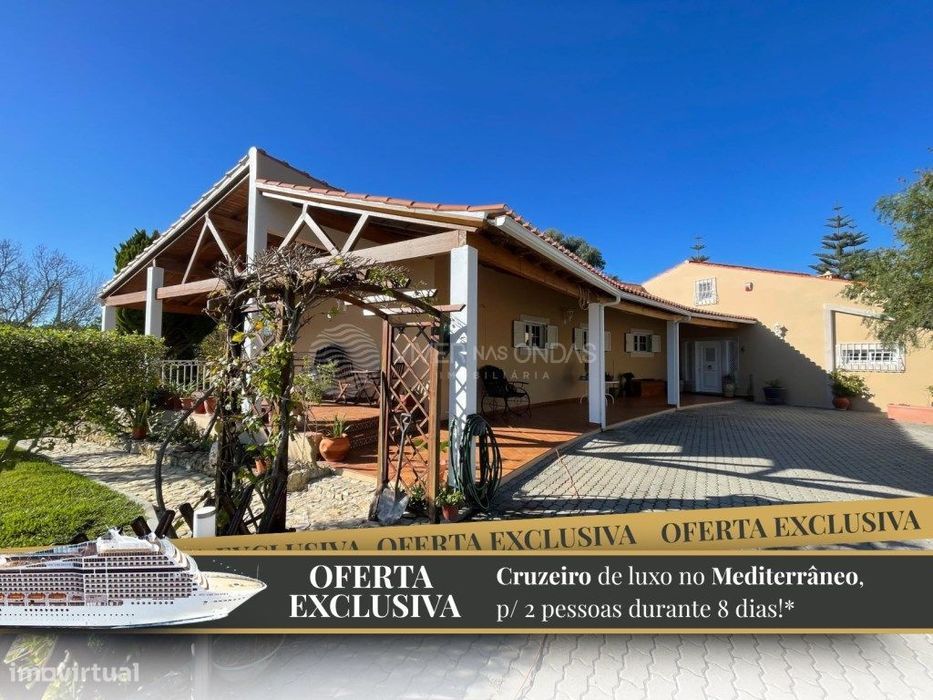 Quinta T4+1 em Sesimbra com Vista mar