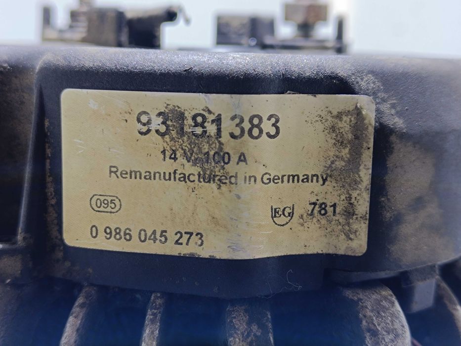 Alternator 100A OPEL VECTRA B 1.8 16V