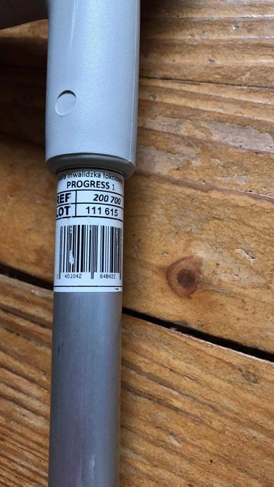 kula inwalidzka łokciowa Progress 1 regulowana praktyczna 150 kg