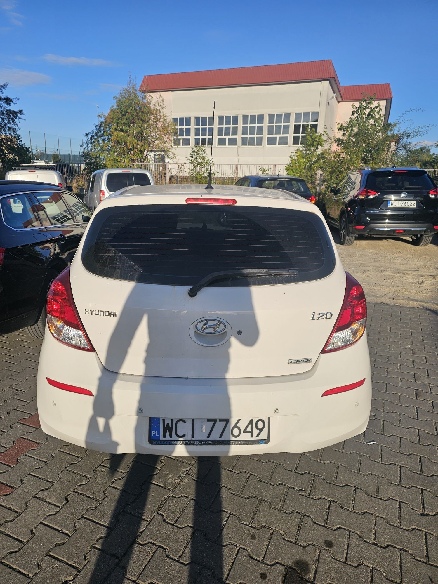 Hiundai i20 biały