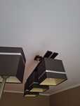 Lampa do salonu i lampka na stolik