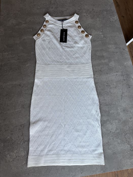 Трикотажна сукня Balmain