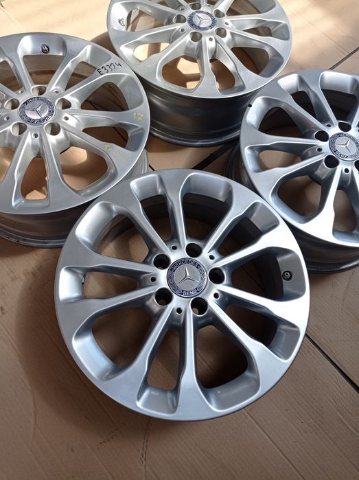 Alufelgi Felgi Aluminiowe r17 5x112 Oryginalne MERCEDES et38