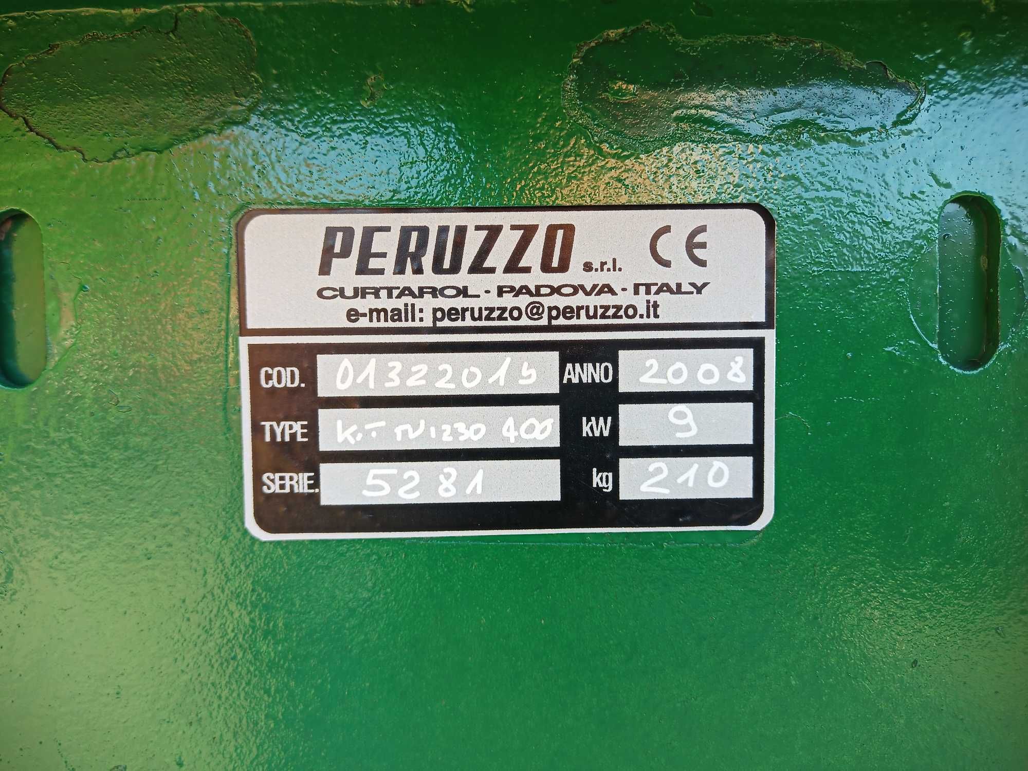 Odkurzacz Do Liści Peruzzo Turbo 400 na Przyczepce