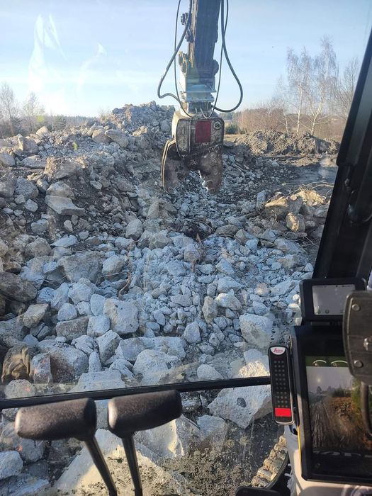 Odbiorę gruz betonowy Beton Wywioze Wywóz gruzu betonowego betonów