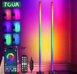RGB LED lampa podłogowa