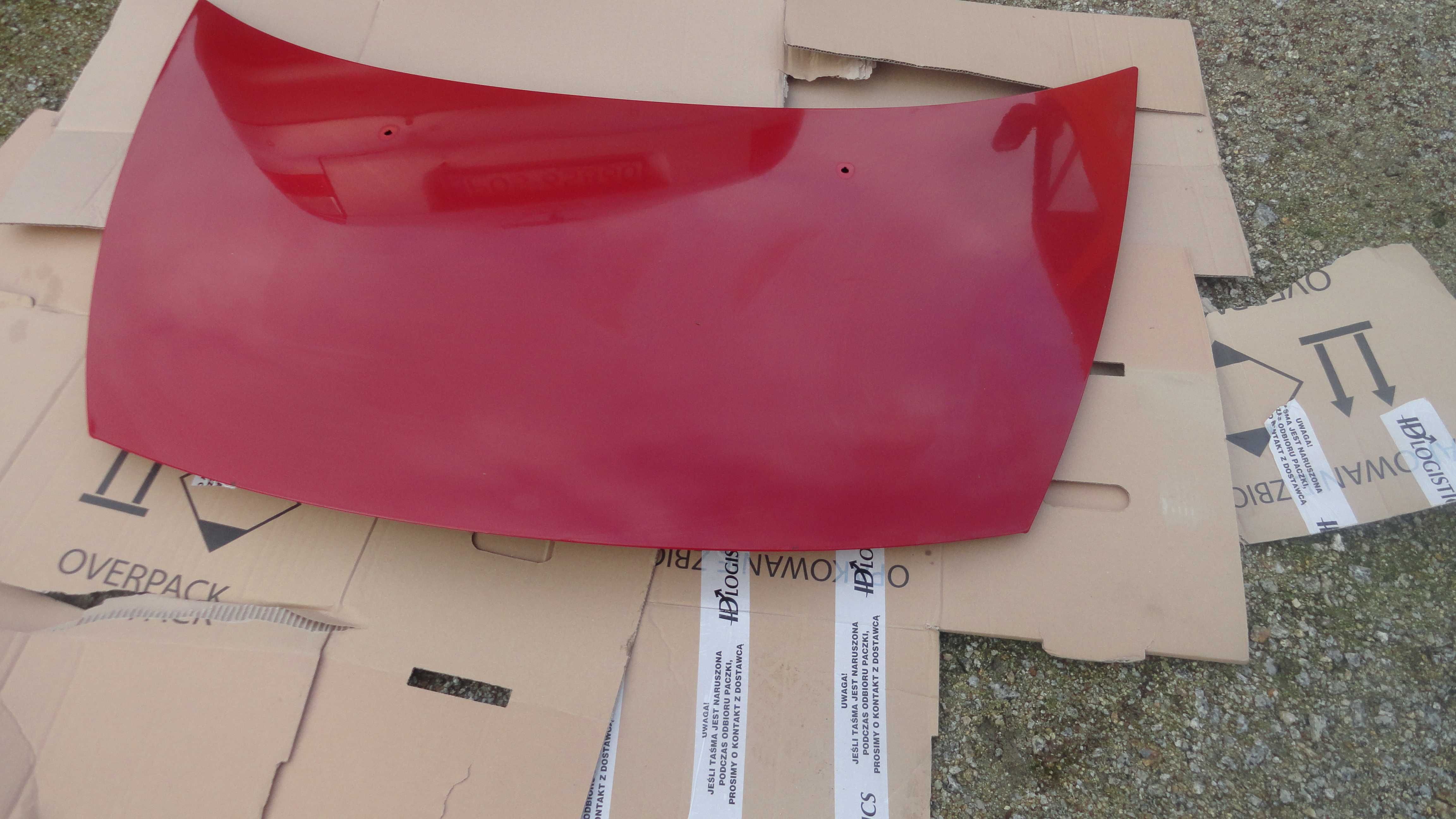 Maska Citroen C 3 Kolor KJFD Czerwona Oryginał Demontaż Rok 02 do 2009