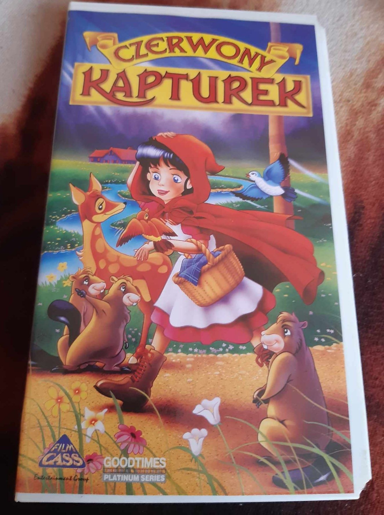 Kasety vhs bajki i jeden film