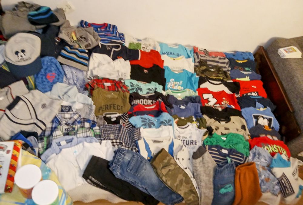 Duża paka 80-92 cm  78 sztuk  na 12-36M