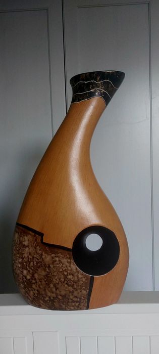 Wazon dekoracja wnętrz pomarańczowe