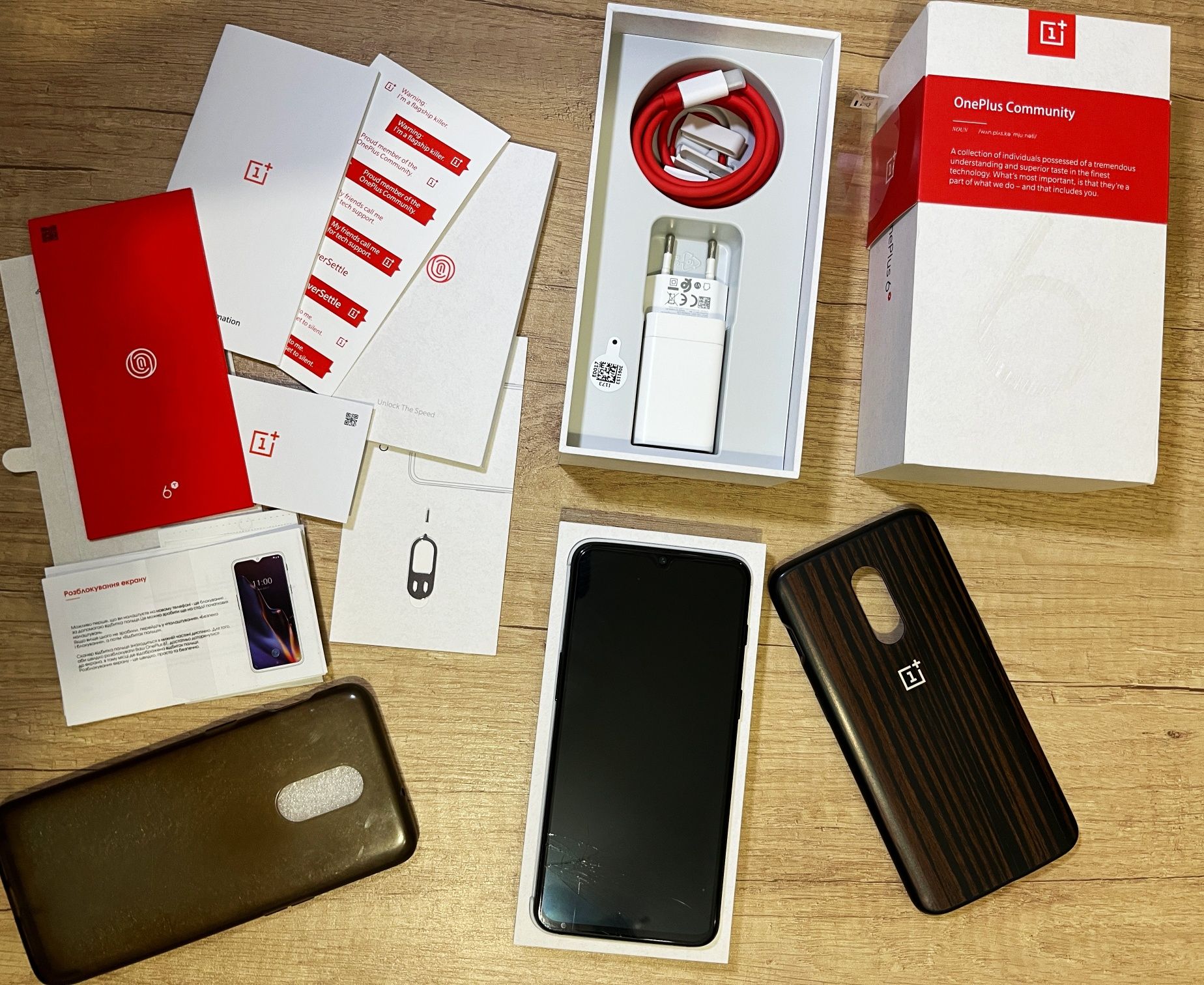 Телефон OnePlus 6T 8Gb/256Gb. Global version (A6013) Оригінал Ідеал 1+