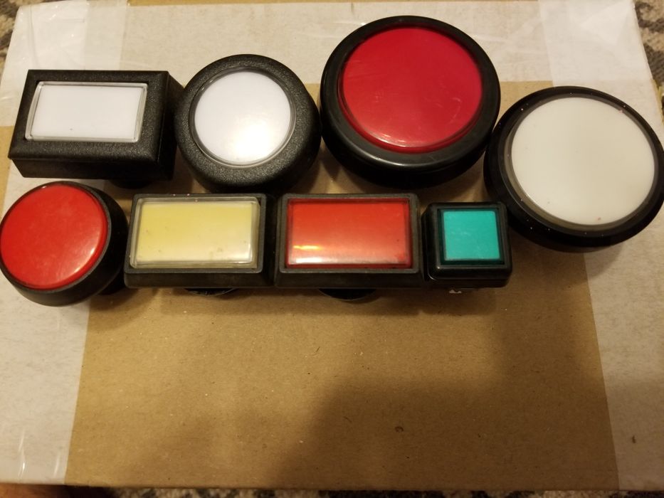 Клавіші кнопки лічильник