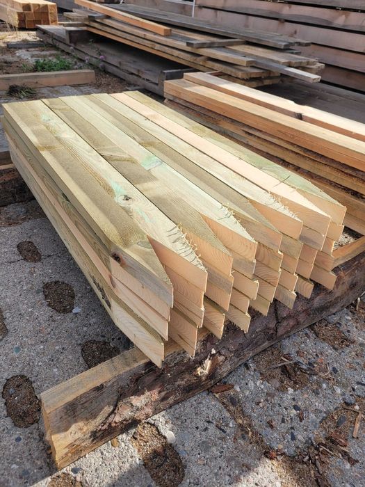 Paliki geodezyjne, tyczki 3,8x5,8x100cm