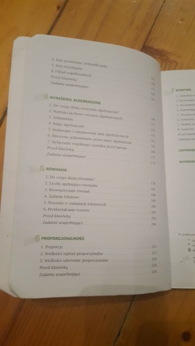 Matematyka 1 używany podręcznik do gimnazjum GWO