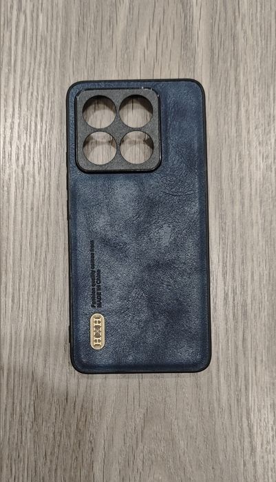 Capa xiaomi 14T azul borracha