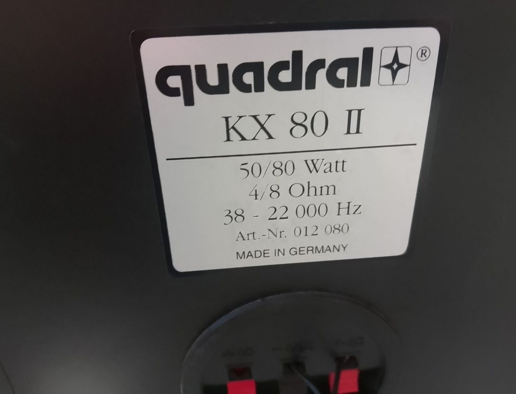 Kolumny, monitory QUADRAL KX-80