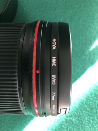 Objetiva Canon EF 16-35mm F/4 L IS USM + filtro HOYA UV(c)