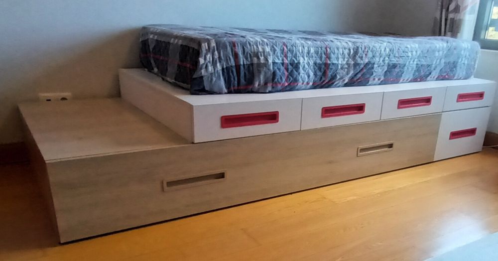 Estrutura de Cama juvenil