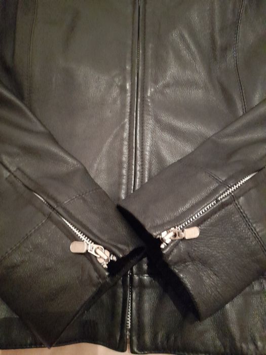Casaco em pele, senhora, como novo